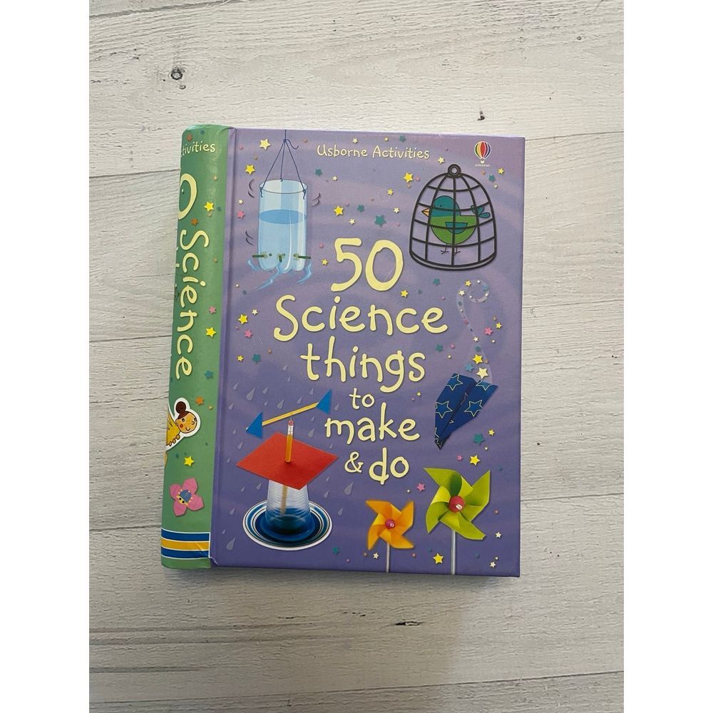 Usborne 50 science things‎ to do and make book